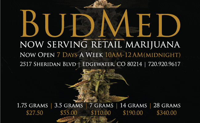 Bud Med Medical Recreational Dispensary Edgewater