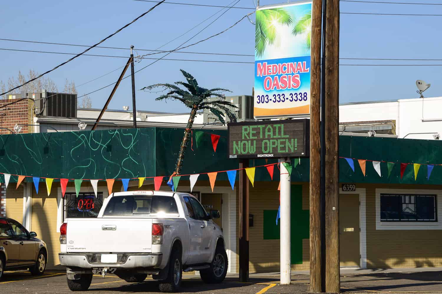 Medicinal oasis recreational marijuana dispensary