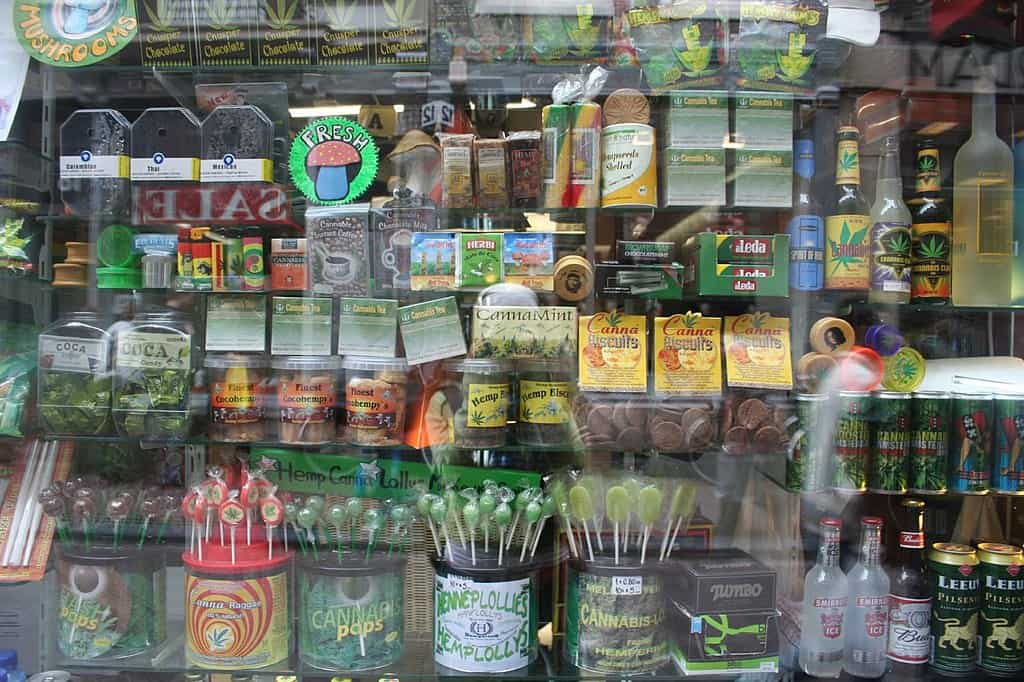 marijuana edibles at a dispensary