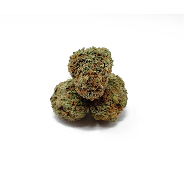 sour diesel cannabis on white background