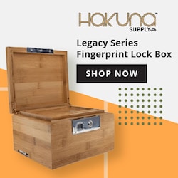 Hakuna Supply Legacy Series Fingerprint Lock Box shop now banner