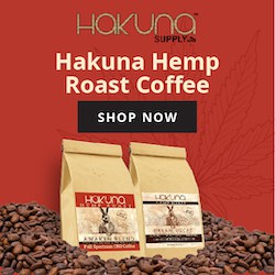 Hakuna Supply Hakuna Hemp Roast Coffee shop now banner