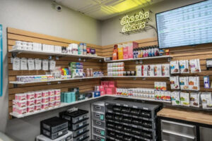 Silver Stem - inside store