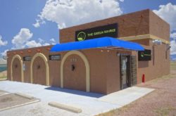 The green source pueblo dispensary storefront