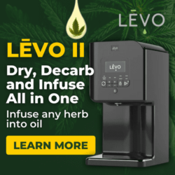 Levo II cannabis infuser machine learn more banner